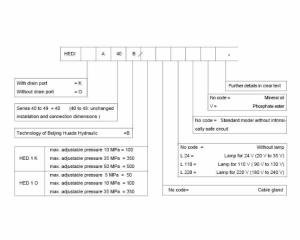 Поршневые реле давления HED1